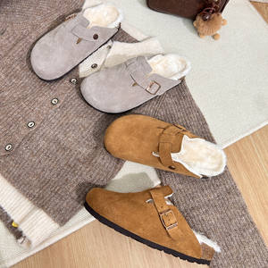 Chaussures à lanières orthopédiques pour hommes femmes en cuir de vachette doublé en cuir véritable Birkenstocks Alternative Soft Clogs Mules Oem Factory - Product Image 2