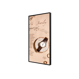 شاشة عرض رقمية تفاعلية فائقة النحافة عالية الدقة للإعلانات التجارية، شاشة LCD للتثبيت على الحائط - Product Image 5