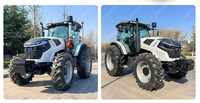 Traktor Roda Pertanian 180HP 4x4 Otomatis Fitur Komponen Inti Termasuk Pompa Mesin Gearbox untuk Traktor Kecil dan Bajak