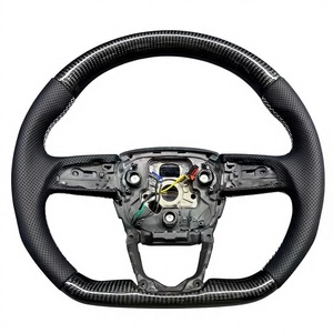 Alcantara พวงมาลัยคาร์บอนไฟเบอร์สไตล์ RS สำหรับ <span class=keywords><strong>Q5</strong></span> SQ5 <span class=keywords><strong>Sportback</strong></span> 2018-2024แบบพรีเมี่ยม - Product Image 5