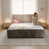 Matelas en mousse à mémoire de forme, sans ressorts, souple, de luxe, design moderne, modulaire, compressé, écologique, taille King, réglable
