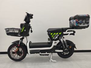 Bicyclette électrique haute puissance 60V (équipée d'un moteur de moyeu arrière monté sur le siège de bébé alimenté par une batterie au plomb électronique intelligente) - Product Image 5