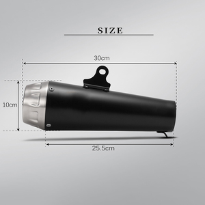 Silenciador de Escape para Motocicleta de 51 mm y 60 mm con DB Killer para GSX8S, CB400F, <span class=keywords><strong>MT03</strong></span>, DUKE1290, NSS750, XSR155, NMAX - Product Image 2