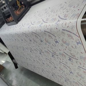 Custom Printed Clothing Jumbo Roll Sublimation Heat Transfer Paper White Material for Dark Shirts - Product Image 3