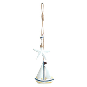 Ocean Themed Wooden Animal Pendant <b>Wall</b> <b>Decor</b> Coastal Style Home <b>Decor</b> Hanging Items For Kids Rooms Living Room Bedroom - Product Image 4