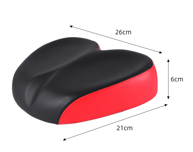 Selle intégrée Suspension vélo siège Coussin Confortable Durable Selle