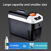 Mini réfrigérateur portable 12V 24V double usage pour voiture et maison, pour camion et usage domestique, livraison directe transfrontalière