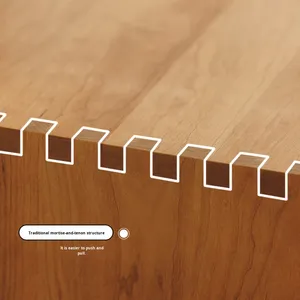 ตู้เก็บของไม้เชอร์รี่แท้สไตล์ญี่ปุ่น 5 ลิ้นชัก ดีไซน์แนวตั้ง สำหรับห้องนอน ห้องนั่งเล่น ผลิตในจีน - Product Image 4