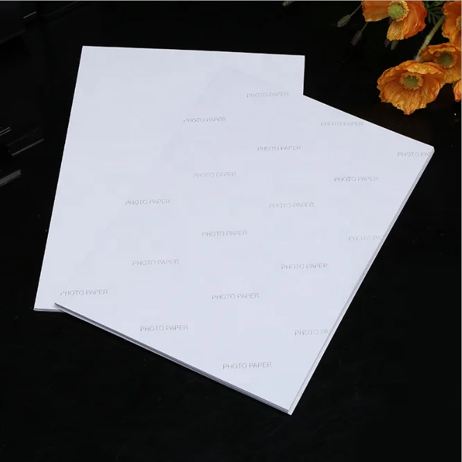 Высококачественная Водонепроницаемая глянцевая фотобумага для печати на струйной печати с наклейкой