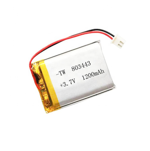 Good quality 803048 <span class=keywords><strong>3</strong></span>,7 V 1200mAh lithium-polymer battery LiPo batteries for LED lighting product - Product Image 5