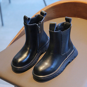 Nuovi <span class=keywords><strong>Stivaletti</strong></span> Chelsea da Principessa alla Moda per <span class=keywords><strong>Bambine</strong></span> Autunno Inverno 2025 - Product Image 2