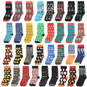 Calcetines Divertidos Personalizados con Logotipo para Hombre y Mujer, Calcetines Coloridos, Geniales, Novedosos y Lindos, Calcetines Casuales con Diseños de Comida, Animales y Espacio - Product Image 1