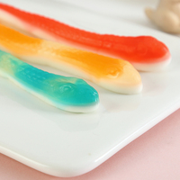 Holeywood Python QQ Gummy Snacks Arena agria opcional Sabor mixto Internet Celebrity Fruity Fruit Sweet para niños Bear QQ Candy