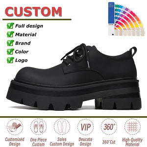 Scarpe da uomo personalizzate di alta qualità, i produttori progettano scarpe in vera pelle per aumentare l'altezza - Product Image 3