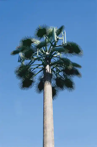 Tùy chỉnh <span class=keywords><strong>Bionic</strong></span> cây thông tin liên lạc tháp 10m, 20m, 30m, 40m Viễn Thông monopole thép cực - Product Image 4