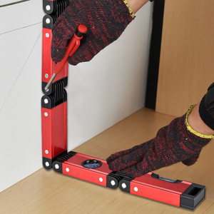 Camp Nou Folding Level 90 Degree Corner Measuring Tool For Woodworking And Decoration - Product Image 1