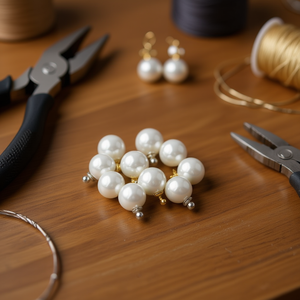 Perla di ilan da 10 mm, 10 pezzi, per la creazione di gioielli - Product Image 2