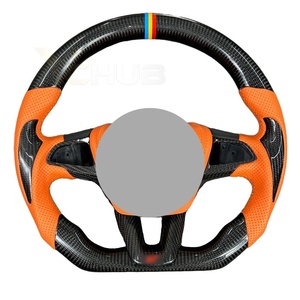 <span class=keywords><strong>Funda</strong></span> de <span class=keywords><strong>Volante</strong></span> Deportiva de Cuero y Fibra de Carbono Real para Focus (RS ST ST-Line) 2015-2018 Kuga Ecosport - Product Image 5