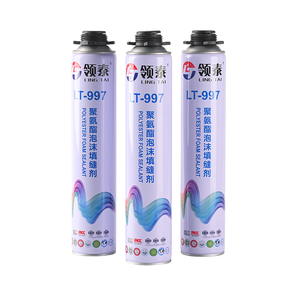 Scellant en <span class=keywords><strong>mousse</strong></span> de polyuréthane imperméable et écologique pour portes et fenêtres, pour le remplissage, l'isolation, la construction de haute densité et le travail du bois - Product Image 3