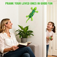 Robot jouet télécommandé KK Rc Wall-Climbing Crawler Gecko rechargeable à 4 canaux avec une portée de 10 à 20 m pour les enfants, utilisation en intérieur et en extérieur