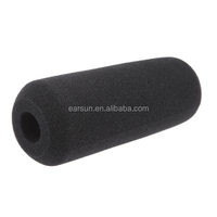 Livraison Rapide – Cache-vent en Mousse de 12 cm pour Microphones JVC et Canon sans Fil, Idéal pour la Conférence et la Photographie