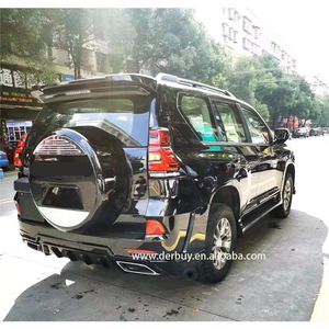 2010-2017 <span class=keywords><strong>Prado</strong></span> Điều Chỉnh Các Bộ Phận Modellista Facelift Bodykit Với Phía Trước Lip Phía Sau Bên Váy Cho Fj150 Xe Cản Nâng Cấp - Product Image 2