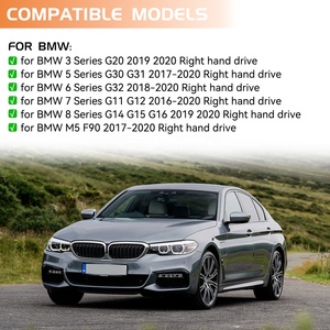 Feux clignotants LED dynamiques pour BMW nouvelle série 5 6 7 8 G30 F90 G12 G31 G14 G15 G11 RHD clignotants séquentiels - Product Image 5