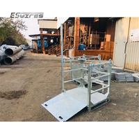 Kunden spezifische stapelbare Gabelstapler bewegliche sichere Transport lager Fabrik Lagerung LPG Zylinder Rack