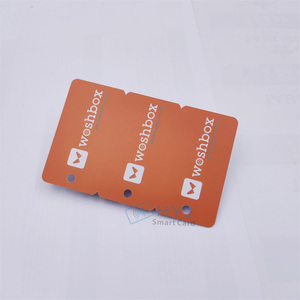 Thẻ móc khóa nhựa 3 trong 1 tùy chỉnh, in offset, thẻ PVC từ tính, có thể tháo rời, đánh số, đục lỗ và cán màng - Product Image 3