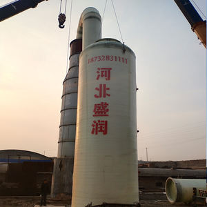 Tour de désulfuration par pulvérisation en fibre de verre Shengrun SR-03 pour l'élimination des gaz, surface lisse, usine du Hebei - Product Image 6