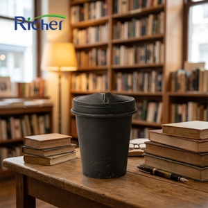 Vasos de Papel Kraft Rígidos Personalizados al por Mayor para Bebidas Calientes y Frías en Restaurantes y Cafeterías - Product Image 1