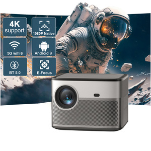Original Free Style 4K LED Auto Office Home Smart Portable Outdoor <b>Android</b> 9.0 1080P LCD Video <b>Projector</b> Q8 Mini Proyector T - Product Image 2