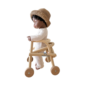 Jouets d'enfants de marcheur de rotin de taille de poupée de matériaux naturels de haute qualité pour des marcheurs de poupée fournisseur du Vietnam - Product Image 4