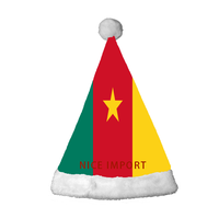 Chapeaux de Noël à la mode avec drapeau du Botswana, confortables et en peluche, pour adultes, pour les fêtes de Noël et du Nouvel An