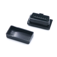 SETOCONT ST-SOH-001 OEM Schwarzes 16-Pin OBD-Gehäuse OBD2-Steckverbinder mit Kunststoff-OBDII-Gehäuse 10 mm