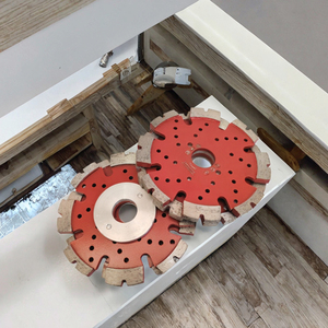 Lame Diamantate Industriali Spessore 17mm per Fresatura di Tubi di Riscaldamento a Pavimento <span class=keywords><strong>e</strong></span> Calcestruzzo Duro - Product Image 3