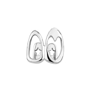 À la mode Or Dents Hanche Bretelles Creux Amour Double Bretelles Lisse Cool Usage Quotidien Mode Corps Bijoux - Product Image 4