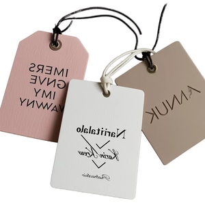 <strong>Custom</strong> Printed Logo Die-cutting <strong>Shape</strong> Embossed Hangtag for Clothing T-Shirt Bag Shoes Jewelry <strong>Custom</strong> Luxury Hang <strong>Tag</strong> Printed <strong>Tag</strong> - Product Image 1