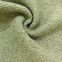 Tela Elástica Teñida de Alta Gama para Tapicería de Muebles, Transpirable, para Sala de Estar, Sofá, Tejido Bouclé Elástico y Resistente