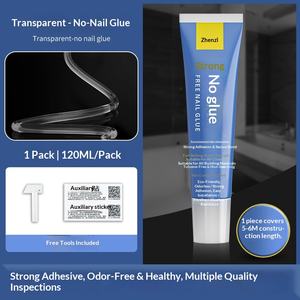 Pegamento Acrílico Sin Clavos de Secado Rápido, Multifuncional, de Alta Adhesión, Transparente, para Vidrio y Construcción - Product Image 6