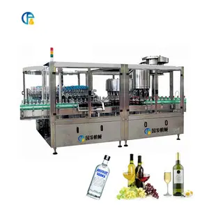 A To Z Automatic Liquid Filling Machine Line Juice Wine/Vodka Filling Machine Production Line
