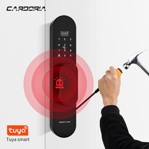 Tarjeta inteligente de <span class=keywords><strong>huella</strong></span> dactilar electrónica <span class=keywords><strong>candado</strong></span> programable de alta seguridad sistema de bloqueo de la puerta - Product Image 2