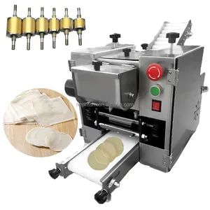 High Performance Skin Wrapper Making Machine Price Cheap Papad Momo Empanada Samosa Gyoza Tortilla Chapati Roti Machine