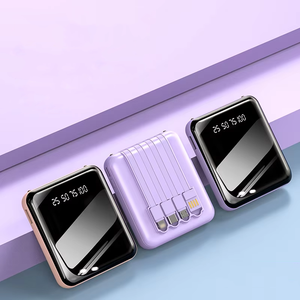 หน้าจอดิจิตอลกระจกขนาดเล็กอเนกประสงค์ของขวัญมือถือสายเข็มขัดด้วยตนเอง<span class=keywords><strong>10000</strong></span> mA ชาร์จสมบัติพกพา - Product Image 3