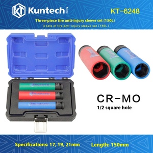 Outil de véhicule spécial Kuntai <span class=keywords><strong>Douille</strong></span> anti-vol pour pneu anti-filetage pour outil de retrait de vis de moyeu de roue Audi - Product Image 3