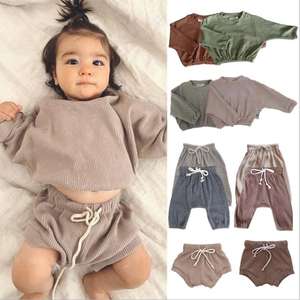 2022 <b>Toddler</b> Tracksuit Autumn Baby Clothing Sets Children Boys Girls Fashion T-shirt and Pants Suits - Product Image 3