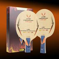 Service d'impression personnalisé, lame de raquette de tennis de table en carbone basaltique 5+2, lame de ping-pong puissante à arc complet pour les joueurs en formation