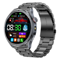 Montre connectée intelligente de qualité fiable ET472, étanche IP68, moniteur de sommeil 24h/24, soins à distance, suivi de la forme physique, montre connectée sportive pour hommes et femmes