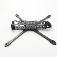 Abeilles toxiques 7 pouces 8 pouces FPV cadre en Fiber de carbone pièces imprimées cadre de voyage avec une longue endurance pour les accessoires de drones