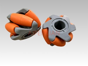 Fast <strong>Wheel</strong> 60mm 360 Degree Omni <strong>Wheel</strong> Polyurethane <strong>Mecanum</strong> <strong>Wheel</strong> for Warehousing Logistics Turn - Product Image 4